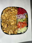 Chicken Shawarma Plate & 2 Naan